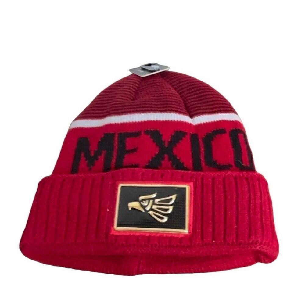 Mexico fully lined beanie hat new with tags